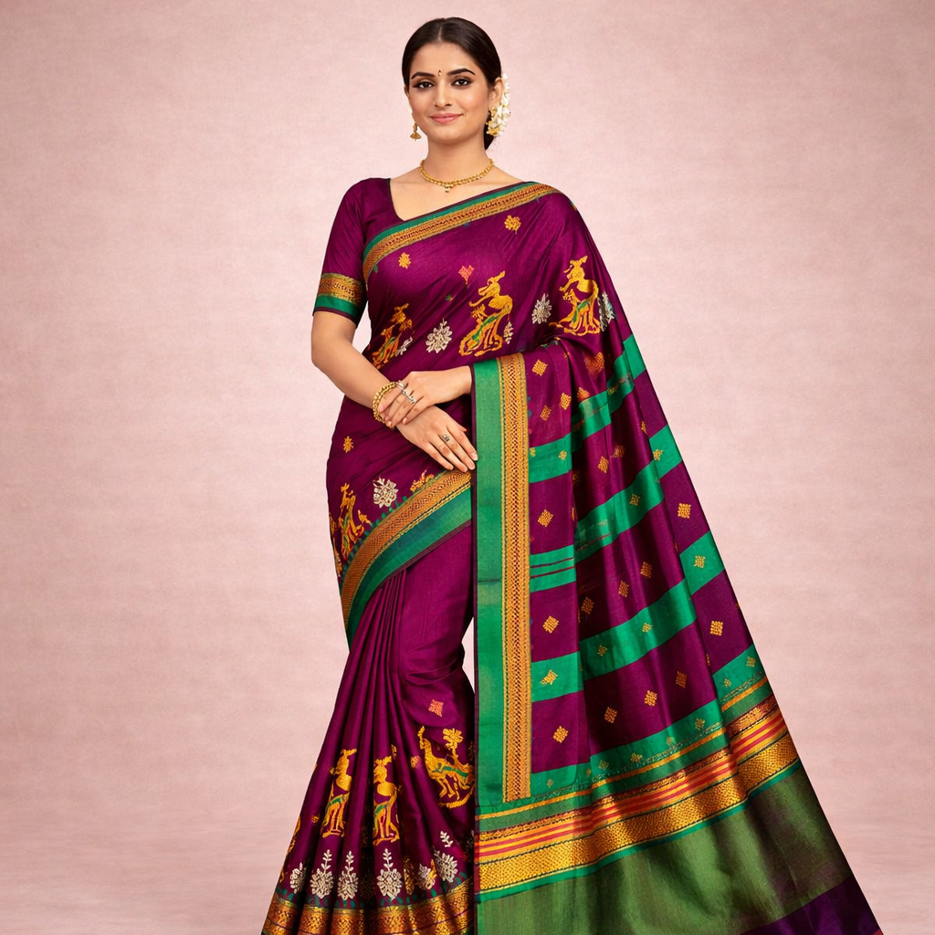 Ilkal Saree