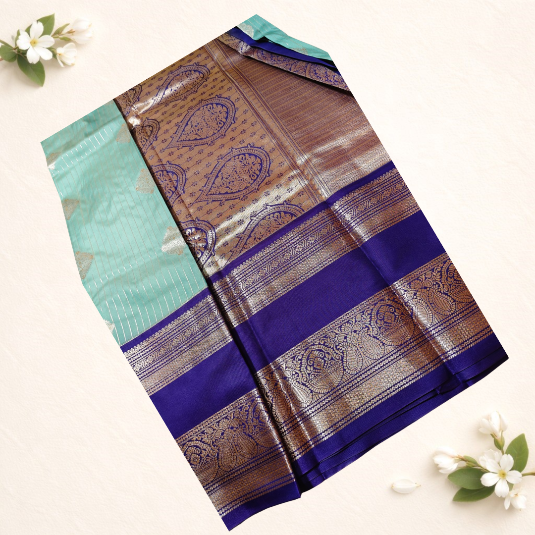 Kanchi Soft Silk Saree with Grand Pallu
