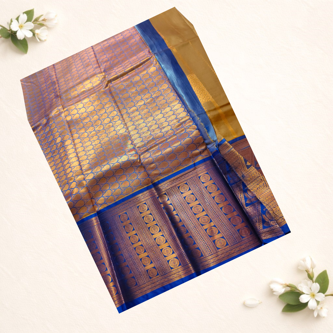 Kanchi Soft Silk Saree with Grand Pallu