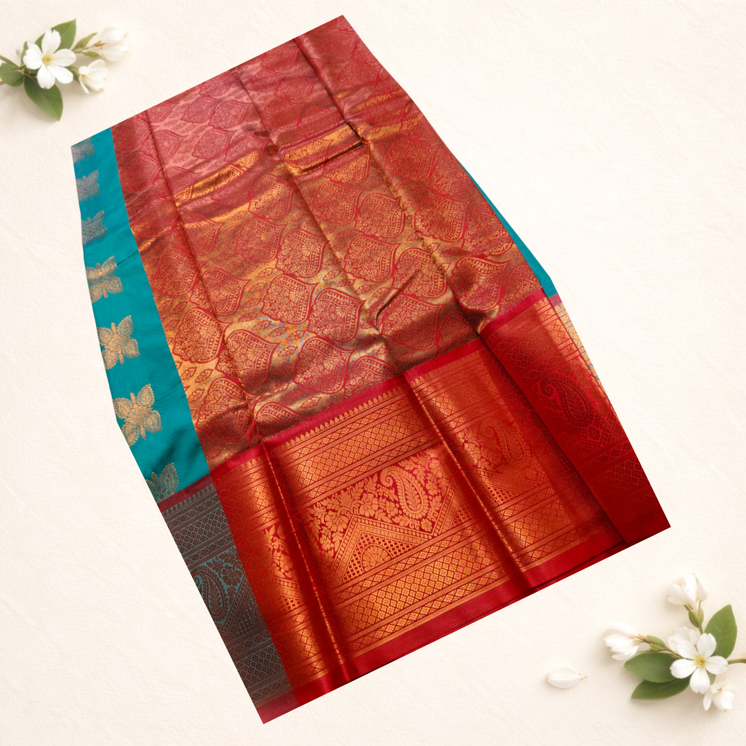 Kanchi Soft Silk Saree with Grand Pallu