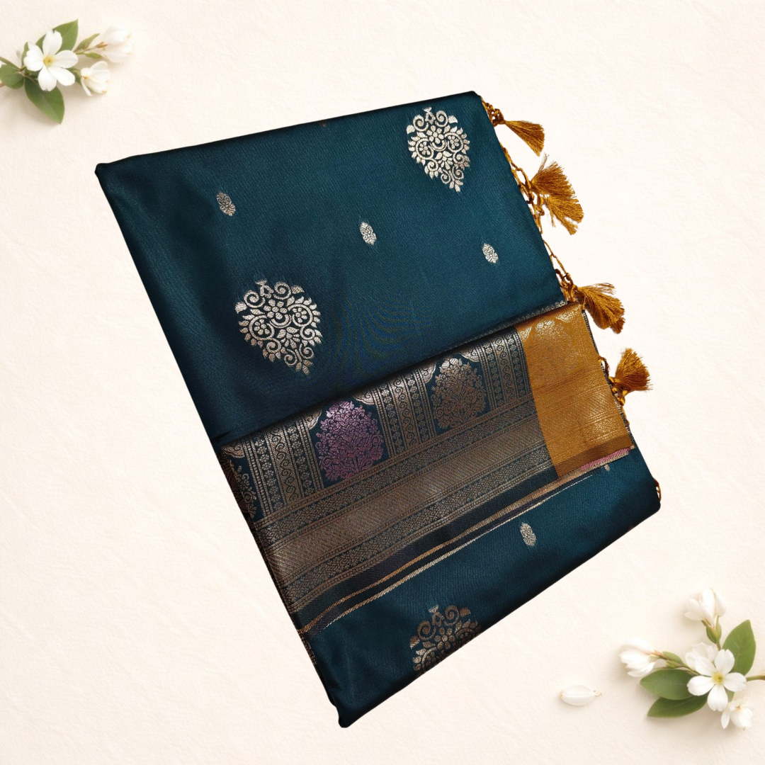 Classic Synthetic Saree with Stylish Finish