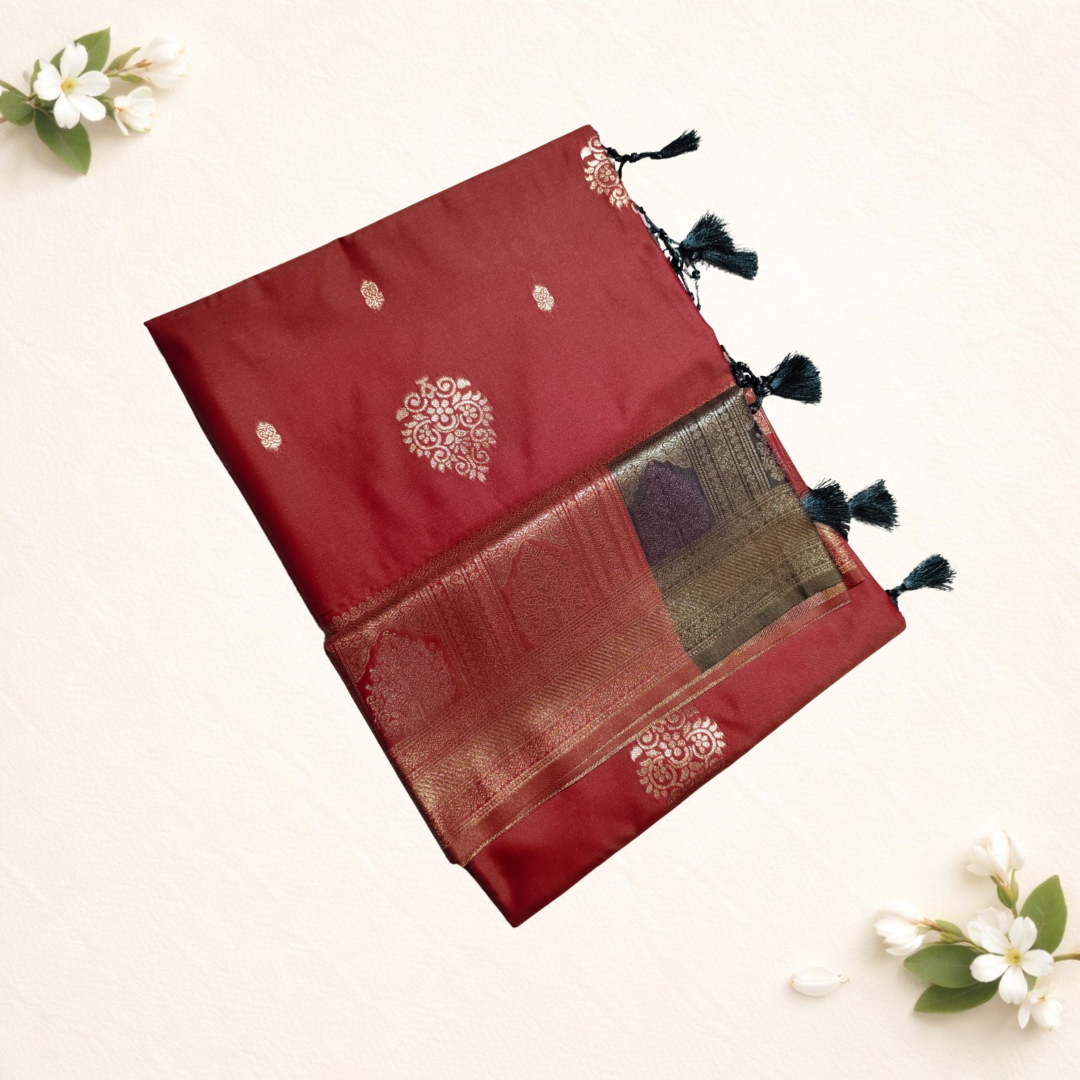 Classic Synthetic Saree with Stylish Finish