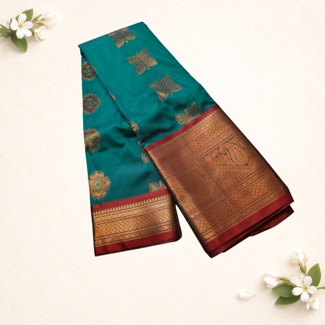 Kanchi Soft Silk Saree with Grand Pallu