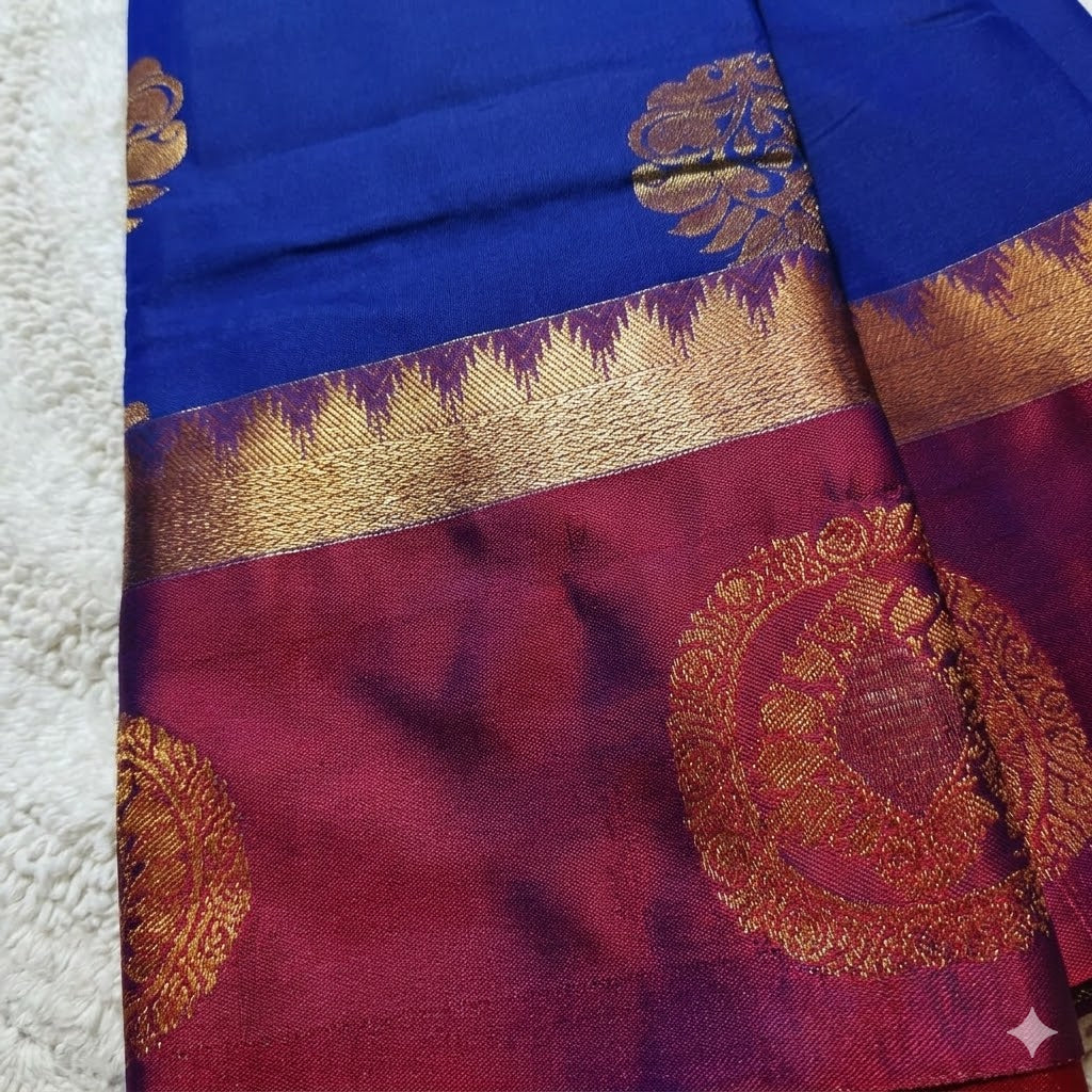 Kanchi Soft Silk Saree with Grand Pallu