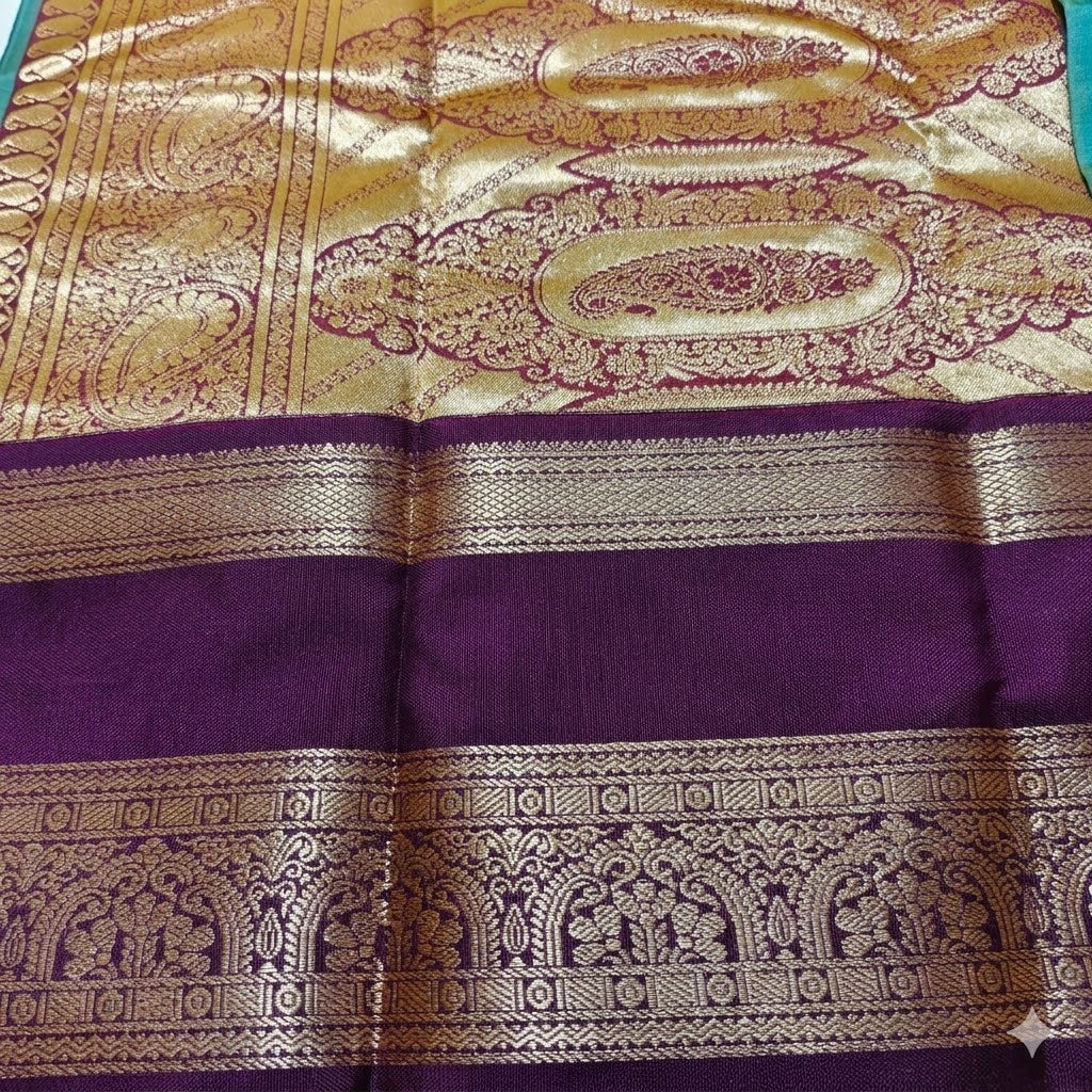 Soft Silk Saree with Bentex Rich Pallu