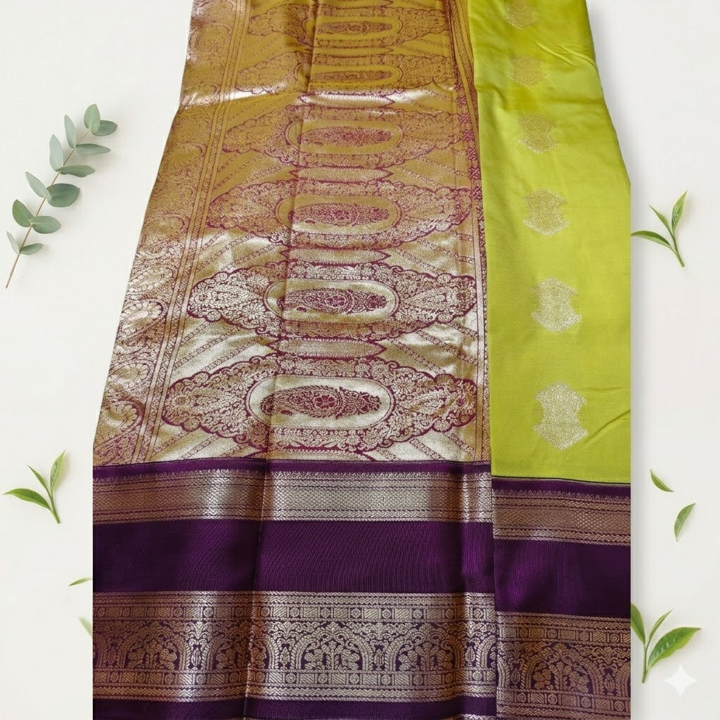 Soft Silk Saree with Bentex Rich Pallu