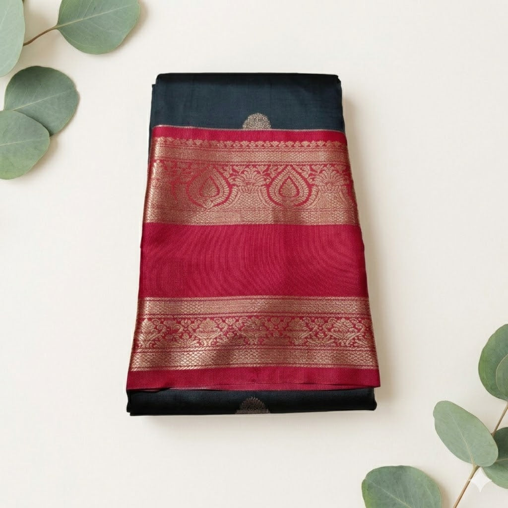 Soft Silk Saree with Bentex Rich Pallu